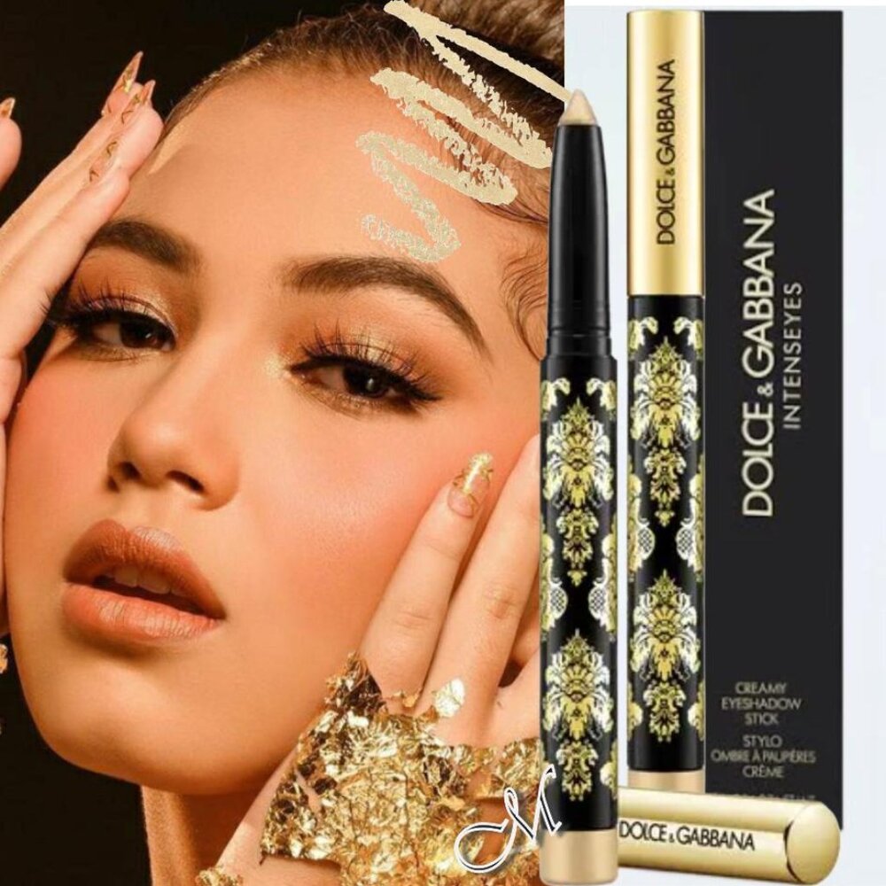 DOLCE & GABBANA Intense Eyes Creamy*Eyeshadow Stick ~ 06 GOLD 1.4g NIB/Sealed